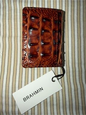 Brahmin Leo Wallet Pecan Melbourne New with Tags